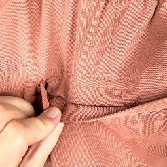 SWEATY BETTY Blake High-Rise Twill Trousers Pull On Athleisure Gym Drawstring L - Picture 12 of 15